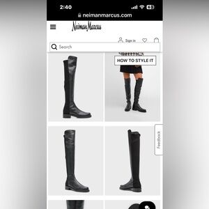 Stewart Weitzman over the knee boots